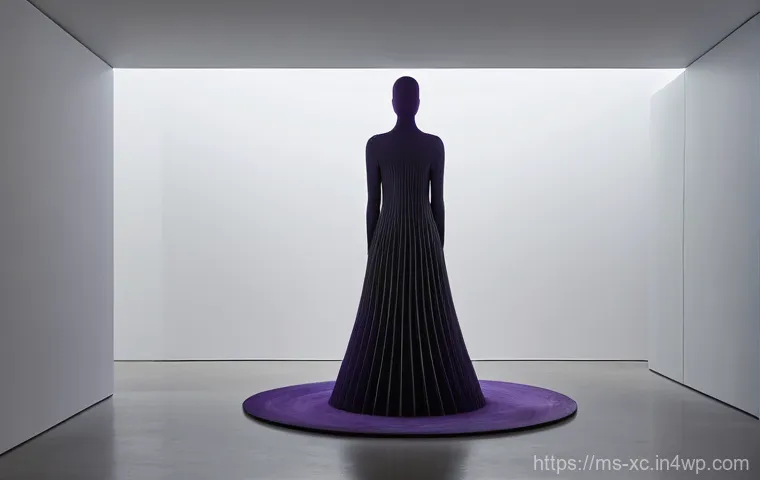 설치 예술 공간에서의 오디오 요소 활용법 - **Prompt:** An interactive sound art installation featuring a person, dressed in modern, chic casual...